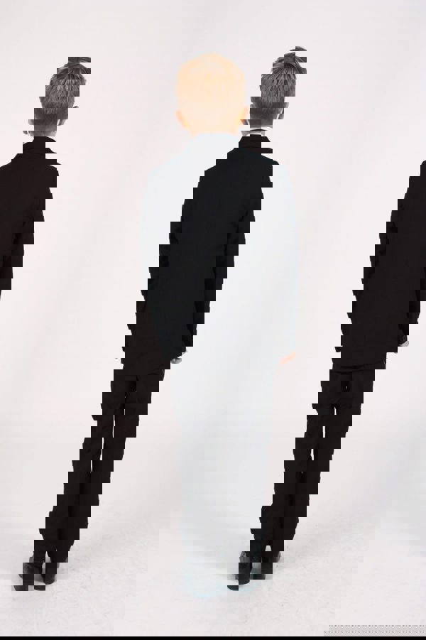 Rear image of the black boys suit