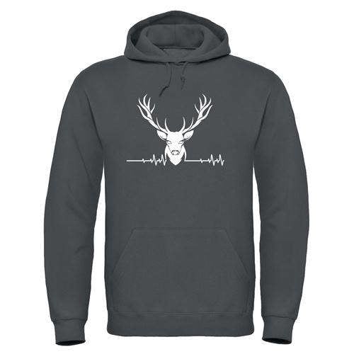 "Stag ECG" Hoodie