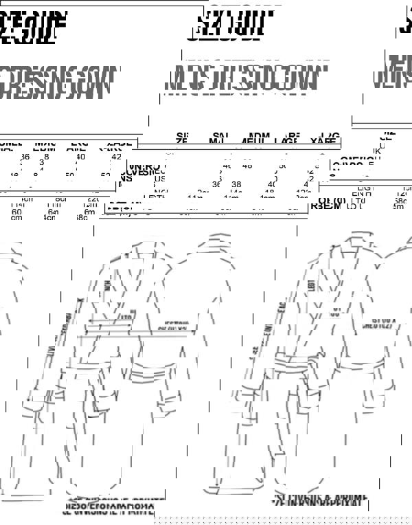 Dragon Ball Z Goku Family Symbol MensBlack Bathrobe