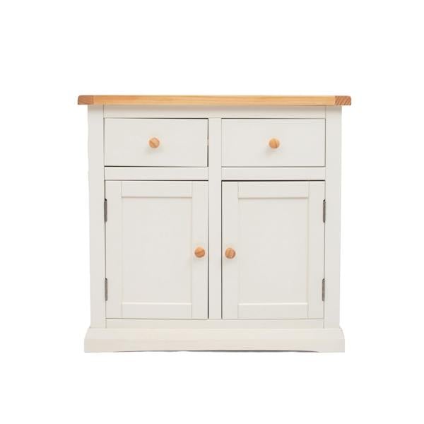 Castelli Off White 2 Drawer 2 Door Sideboard Wood Knob