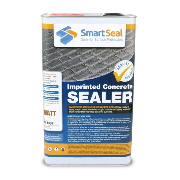 Smartseal Imprinted Concrete Sealer, MATT, 5 Litre