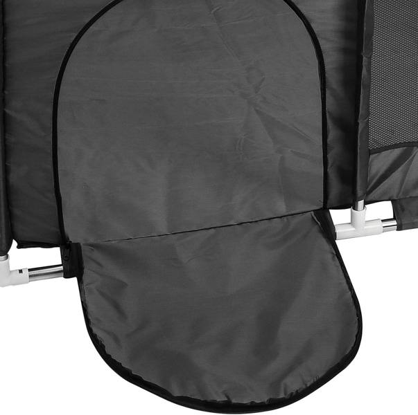 Dyzi Baby Playpen with Basketball Hoop Foldable Play Yard for Toddlers