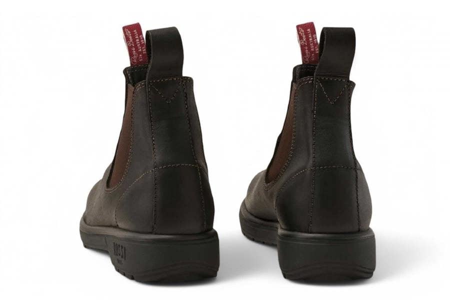 Rossi Boots Rossi 303 Endura Brown Leather Chelsea Boots