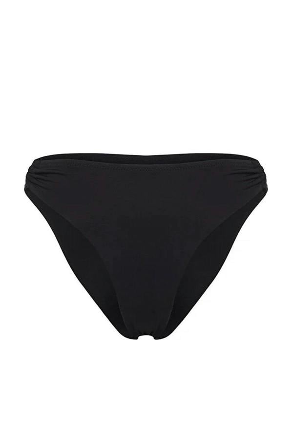 WOVCOR Cut Out Regular Waist Bikini Bottom