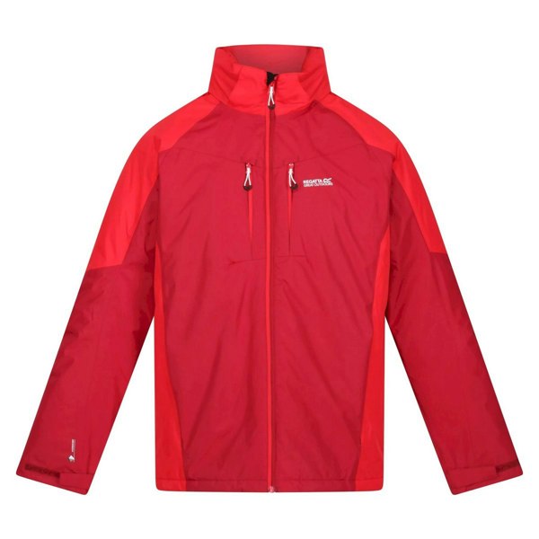 Regatta Mens Calderdale Waterproof Jacket - Dark Red/Chinese Red