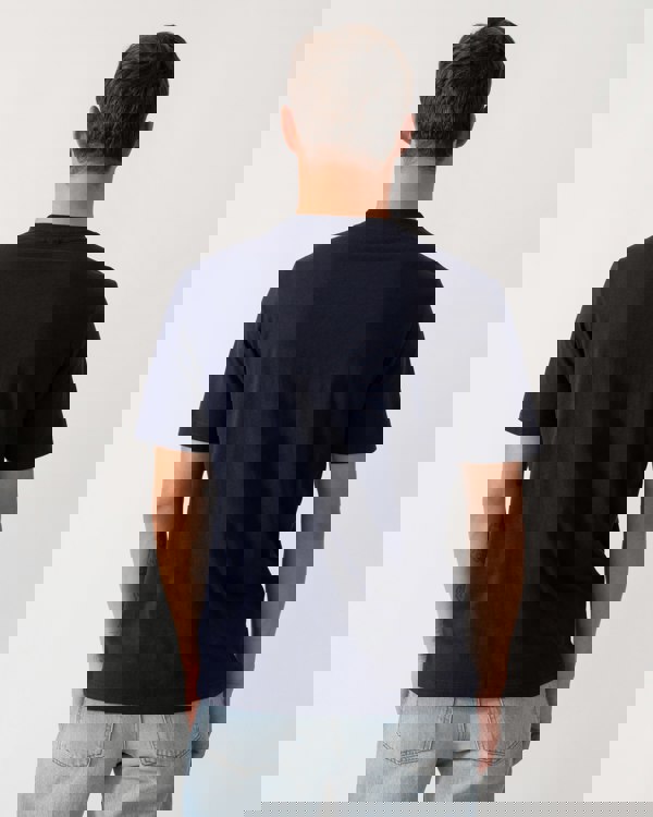 Napapijri Drapeau Mens Short Sleeve T-Shirt - Blue Marine 176