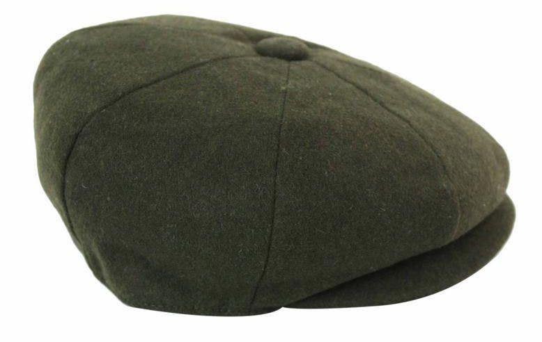 Infinity Leather Mens Peaky Blinders Newsboy 8 Panel Hat