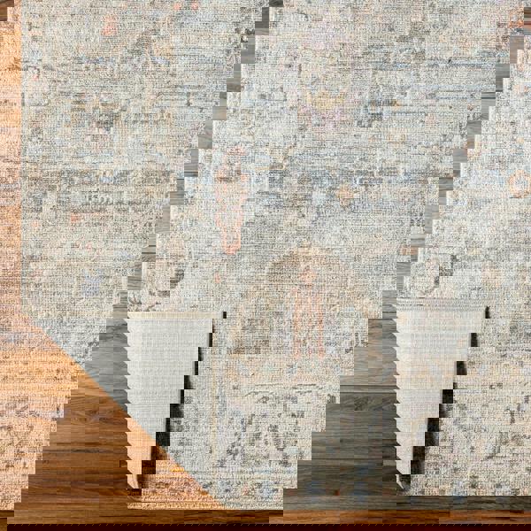 Livabliss Becki Owens Marlene-Vintage Blue Grey Traditional Vintage Boho Rug