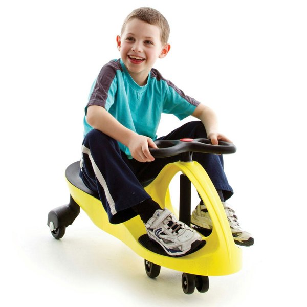 Didicar Unique Self Propelled Kids Ride On Toy - Brilliant Yellow