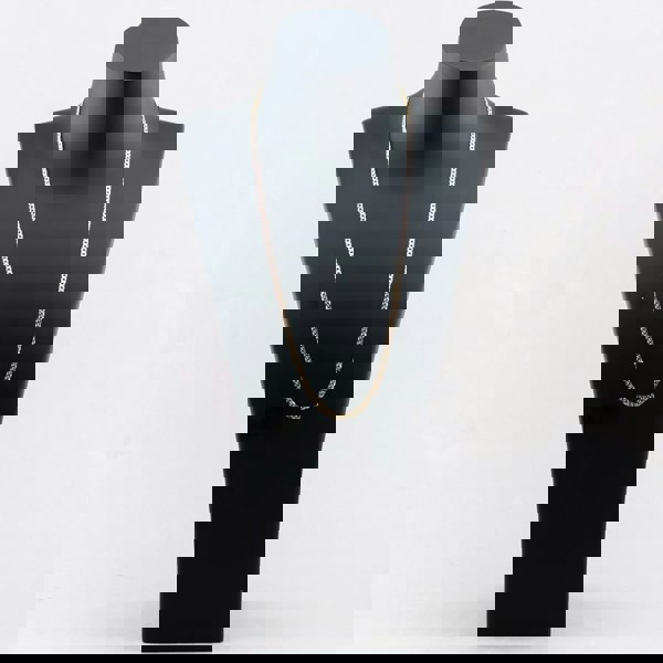 T. H. Baker 9ct Yellow Gold 24 Inch Flat Curb Chain SUFC-340-9Y-24