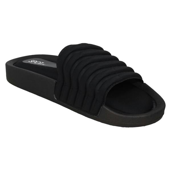 Spot On Ladies Spot On Mule Sandals Sliders F00405
