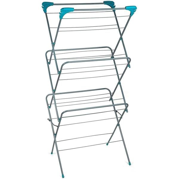 Dyzi 3 Tier Clothes Drying Airer Foldable Indoor Outdoor 15kg Capacity