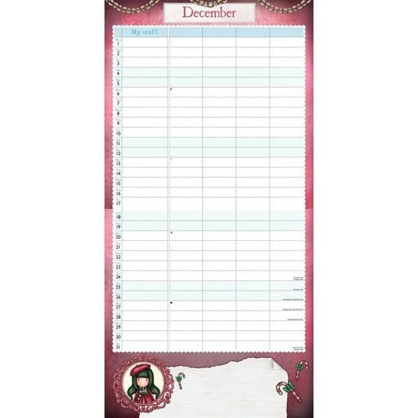 Gorjuss, Family Planner 2026 - 2027, Family Planners, Month To View, Family, Gift