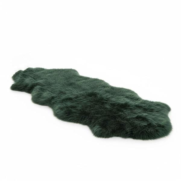 Infinity Leather Genuine Sheepskin Double Natural Fluffy Silky Soft Real Wool Rug