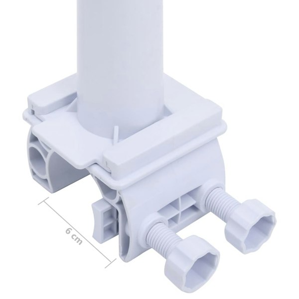 Berkfield Pool Cover Roller with Plastic Base