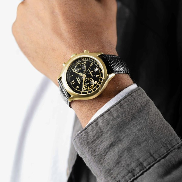 Sekonda Archer Gold Chronograph Watch 30237