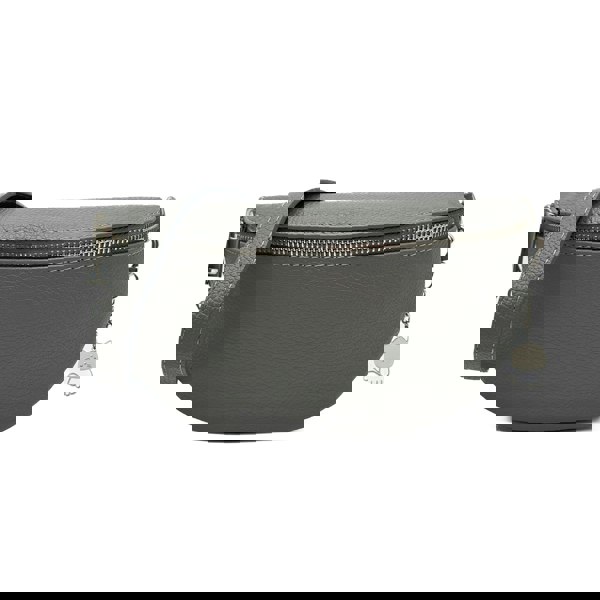 Kitise Italian Real Leather Bum Bag Style Crossbody Bag