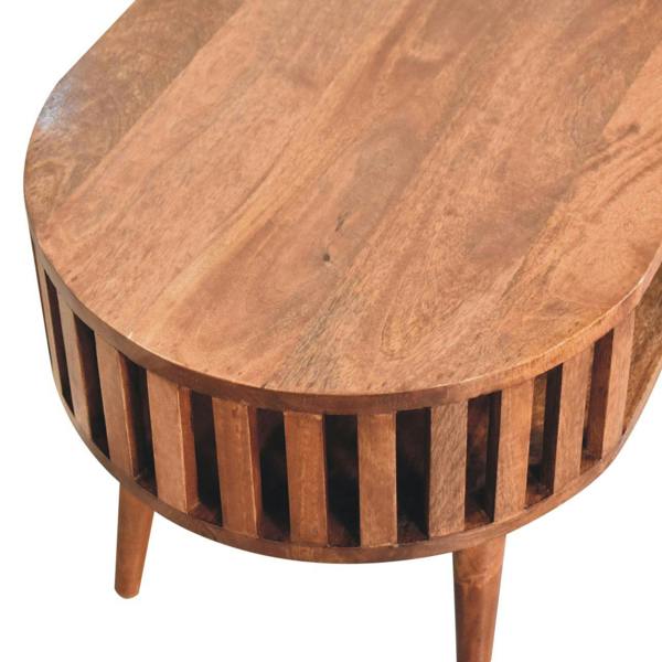 Artisan Furniture Solid Wood Honey Caramel Ariella Coffee Table