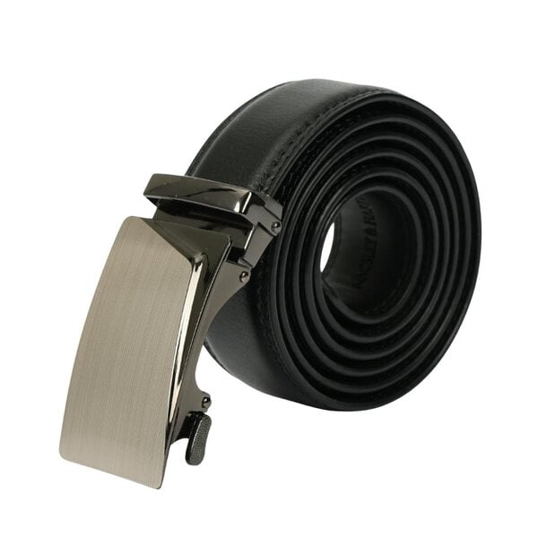 PU Leather Ratchet Belt - Versatile & Customizable for 28-44 Inches - Premium Quality, Secure Fit, Ideal for Casual & Formal Wear