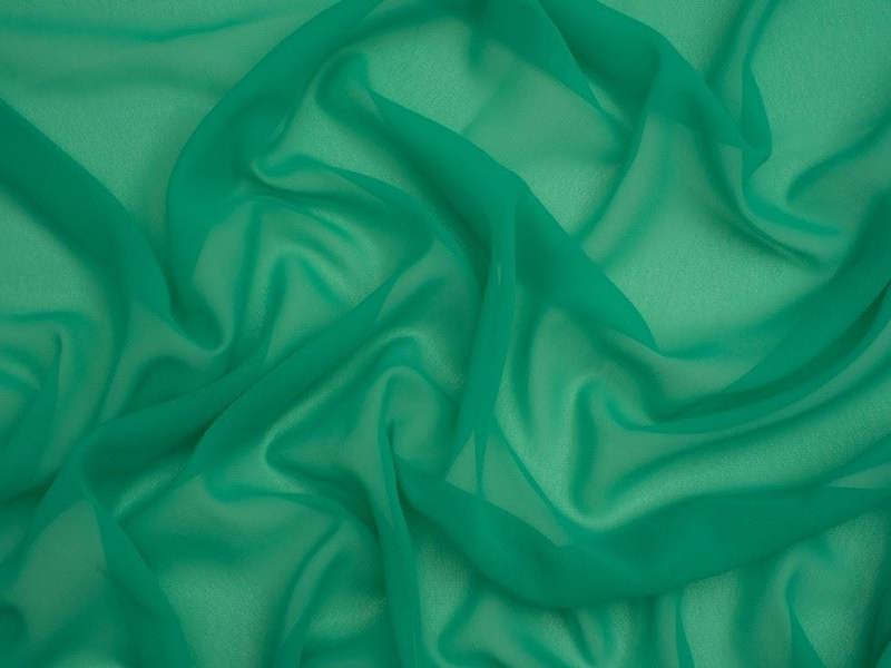 Minerva Core Range Minerva Light Sheer Chiffon Fabric - Plain Design Dressmaking Fabric, 110 cm / 44" Wide - per metre