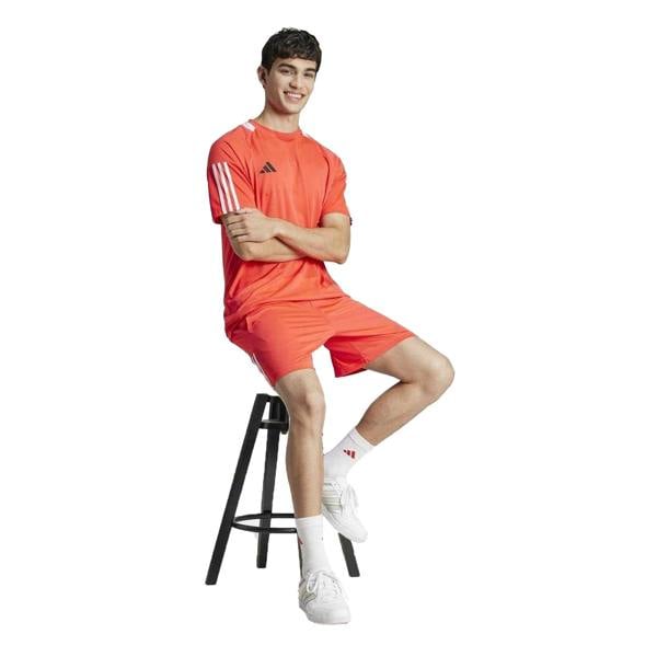 Adidas Mens Sereno Training Shorts - Lucid Red/White - 