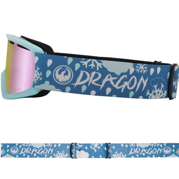 Dragon LIL D - Snow Dance with Lumalens Pink Ionized Lens
