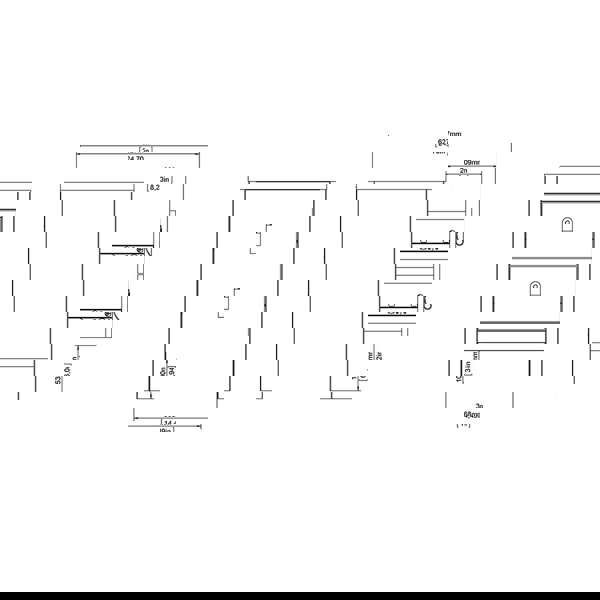 Furniture To Go Madrid Bedside Table 2 drawers in Matt Black