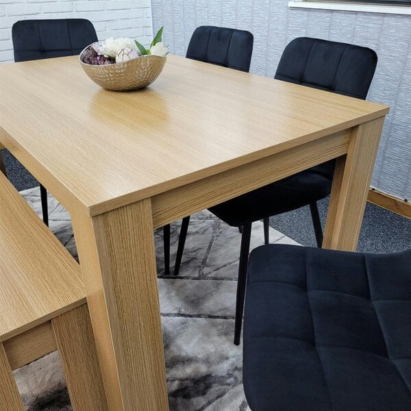 Kosy Koala Dining Table Set with 4 Chairs Dining Room and Kitchen table set of 4, and Bench