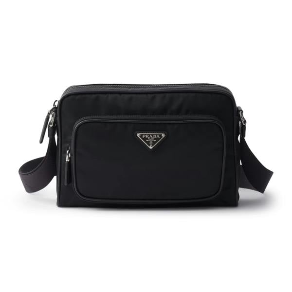 Prada Re-Nylon Leather Shoulder Bag - chancefashionco