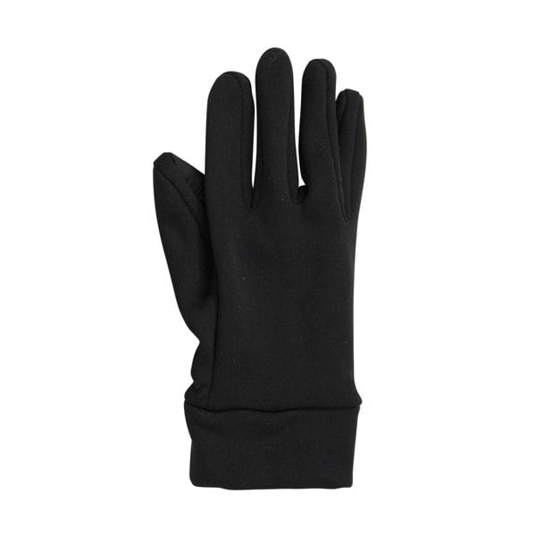 Mountain Warehouse Unisex Adult Grippi Fleece Lined Active Cycling Gloves - Black
