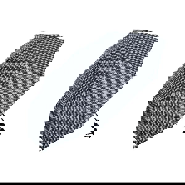 Trespass Womens Brolli Compact Umbrella - Black Check - 