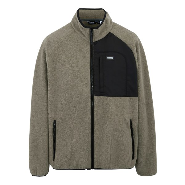 Regatta Mens Frankie Borg Fleece Jacket - Golden Sand