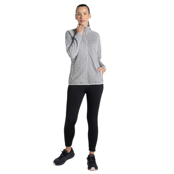 Craghoppers Womens/Ladies Tarvos Full Zip Fleece Jacket - Lunar Grey Marl - 