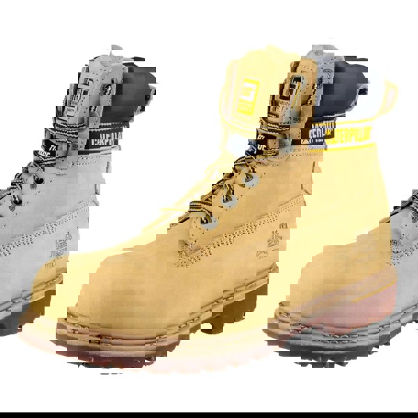 Caterpillar Holton Safety Mens Boots - Honey