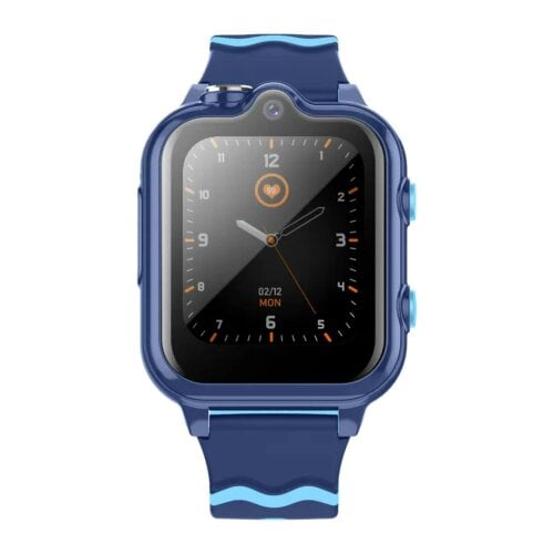 Sentar Kids Smartwatch 1.69" 4G GPS SOS Dual Camera - 1000mAh - Blau