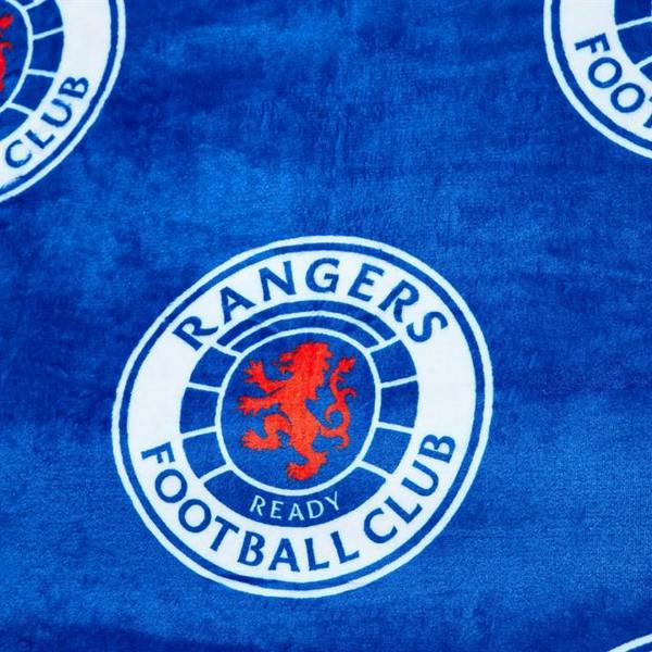 Rangers FC Flannel Fleece Blanket, Bedroom, Sports, Gift