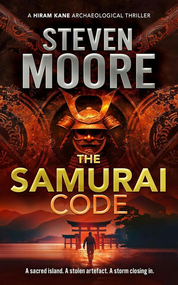 The Hiram Kane Archaeological Thriller Series by Steven Moore (The Feathered Serpent, The Samurai Code, Of Curses and Kings, The Shadow of Kailash)