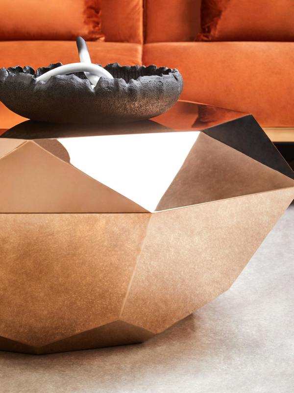Interiors by Premier Broc Ombre Black and White Knot Sculpture