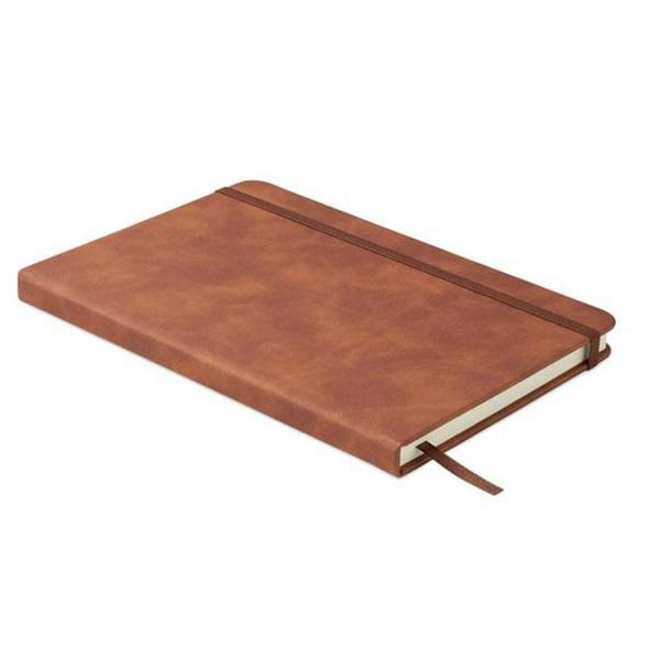 MidOcean Tine Smokey PU A5 Notebook - Brown - 