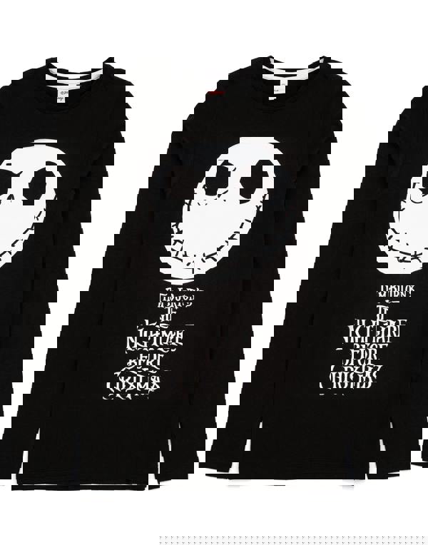 Disney The Nightmare Before Christmas Mens Multicoloured Jack Skellington Long Sleeve Long Leg Pyjama Set