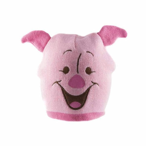 Winnie the Pooh Piglet Face Beanie - Pink