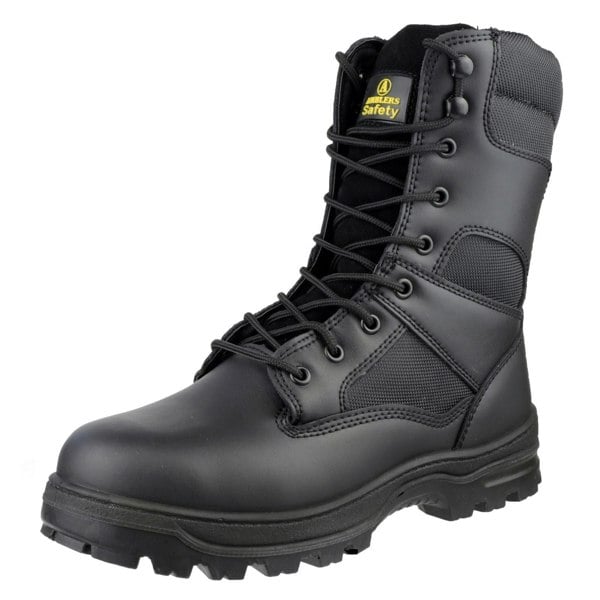 Amblers Safety FS008 Hi leg Unisex Safety Boots in Black