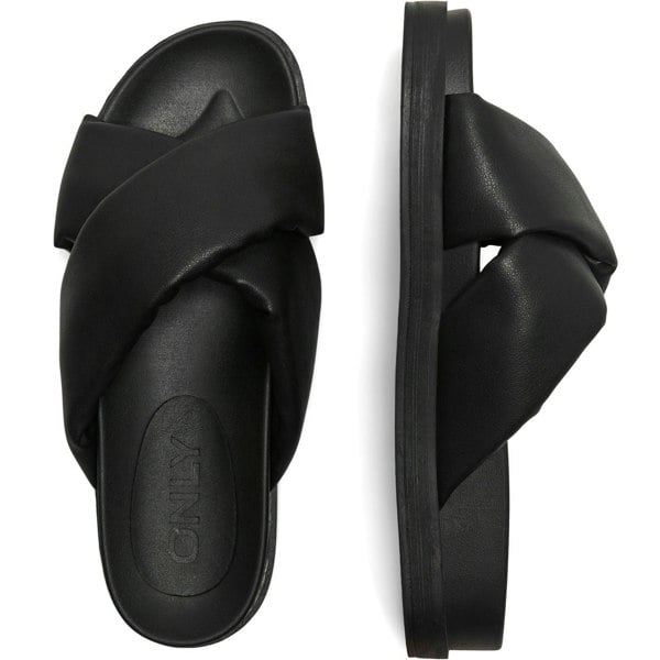 ONLY Minnie-12 Women's Polyurethane Mules - Black 
