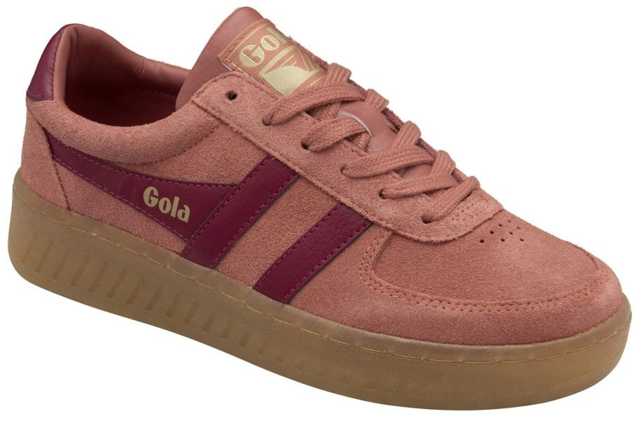 Gola Grandslam Suede Women's Clay/Cerise Trainers