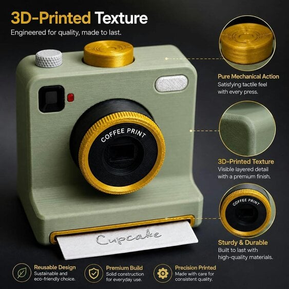 Obasyhig 3D-Printed Latte Art Camera