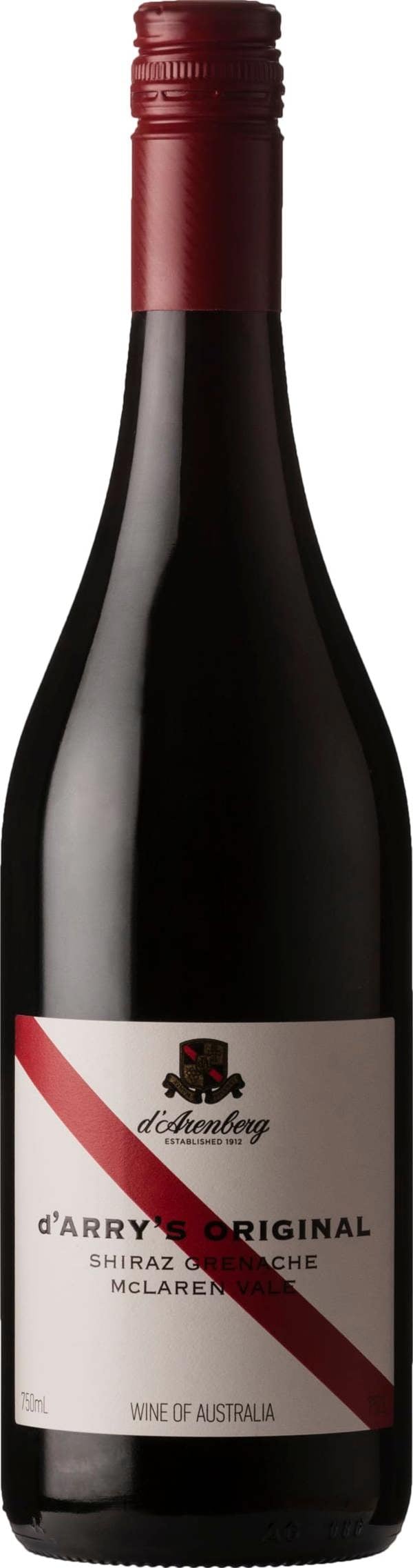 D Arenberg d'Arry's Original Shiraz Grenache 2021 75cl