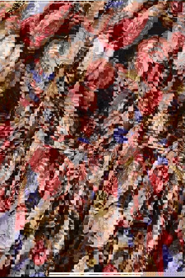 Floral Flutter Sleeve Wrap Midi Dress - Black DR4548