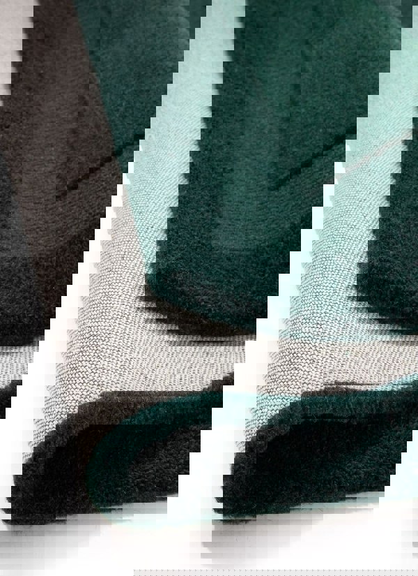 The Rugs Premium Hand-Tufted Stacked Border Wool Rug