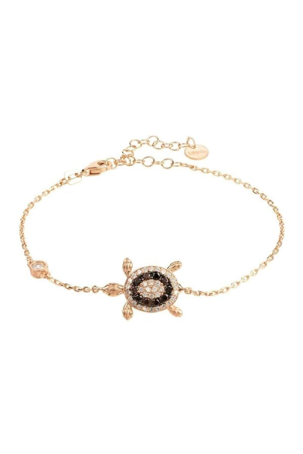 Latelita Turtle Chocolate Bracelet Pink Rosegold