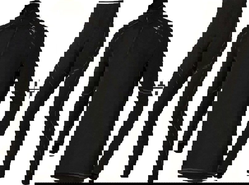 ODLO Men's Active Extra Warm Eco Half Zip Base Layer COMBO